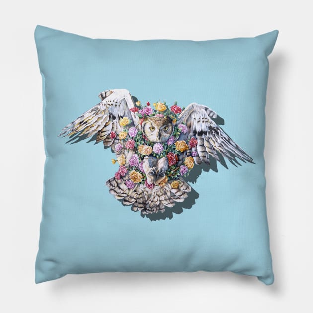 Owl Pillow by jamesormiston