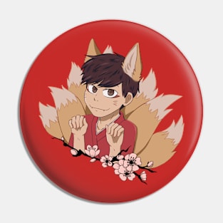 Kitsune!Osomatsu (good) Pin