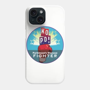 KO PD Parkinson's Fighter Phone Case