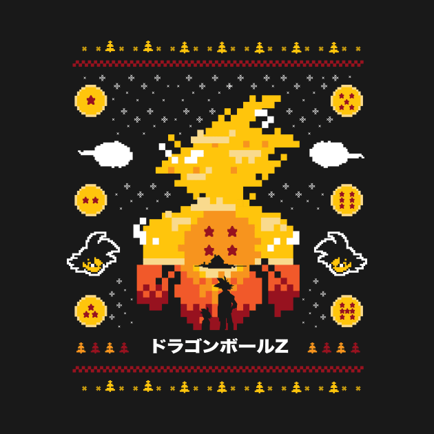 Beautiful Sunset Ugly Sweater by DANDINGEROZZ