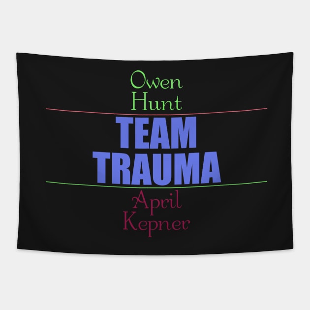 Team Trauma Tapestry by cristinaandmer