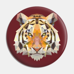 Predator Head Tiger Pin