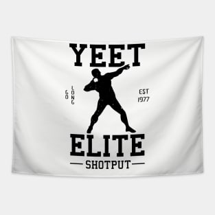 Yeet Elite Shotput Athlete Track N Field Athletics Tapestry