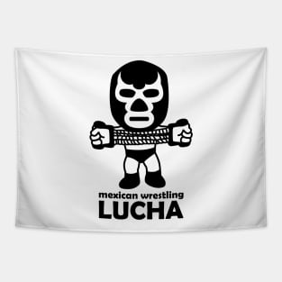 LUCHA#23mono Tapestry