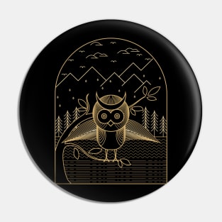 The Tonight Owl Pin