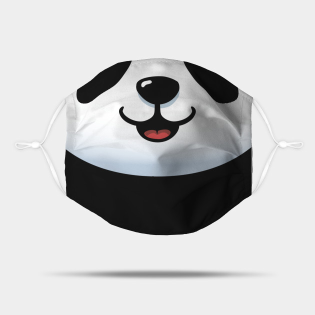 Pandamic mask - Cute panda mask - Animal mask - Mask Design - Mask ...
