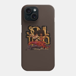 Soul Train Vintage Look Fan Design Phone Case