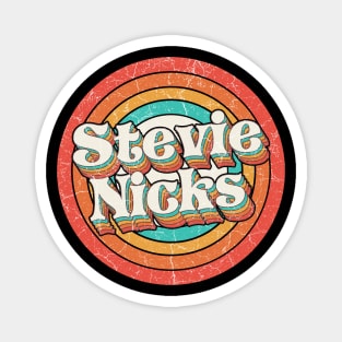 Stevie Proud Name - Vintage Grunge Style Magnet