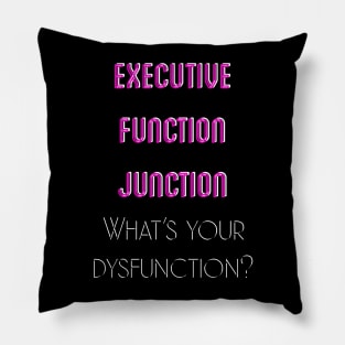 Neon Executive Function Junction Pillow