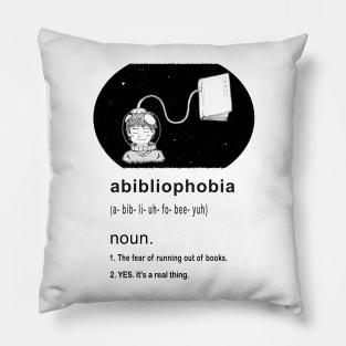 Abibliophobia Hoodie. Book lover gift. Book lover hoodie. Book lover gifts. Reading shirt. Bookworm gift. English teacher gift. Pillow