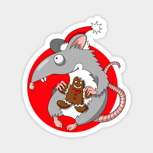 christmas rat Magnet