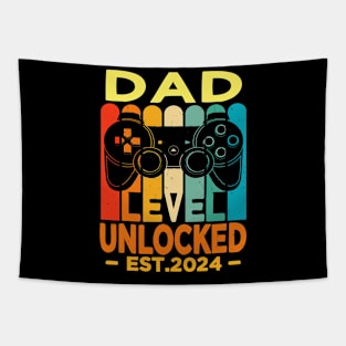 dad level unlocked est 2024 Tapestry
