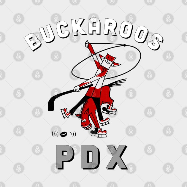 Defunct PDX Buckaroos Hockey 1960 by LocalZonly
