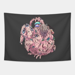 Pastel Squonk Tapestry