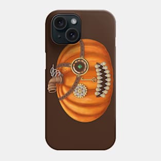 Steampunkin - Steampunk Halloween Jack O' Lantern Phone Case