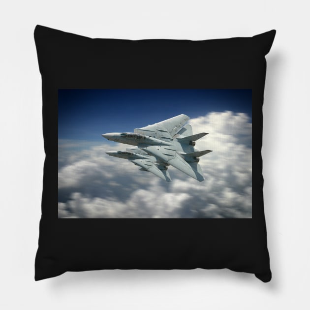 VF-101 Grim Reapers Pillow by aviationart