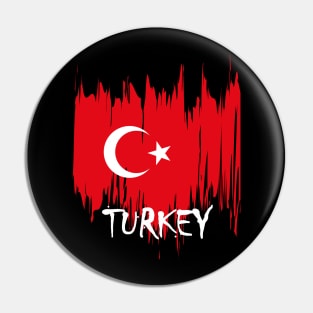 Turkey National Flag Pin