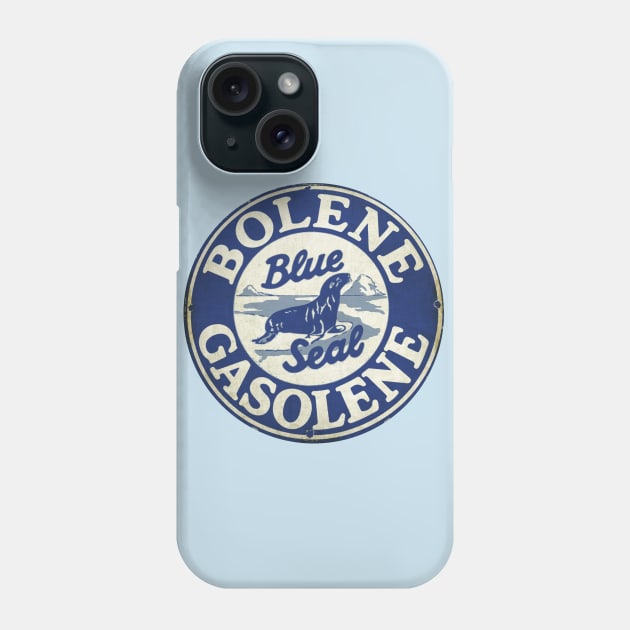 Bolene Blue Seal Gas Phone Case by Midcenturydave