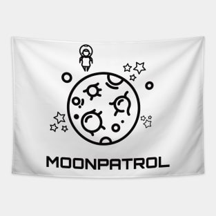 moon patrol Tapestry