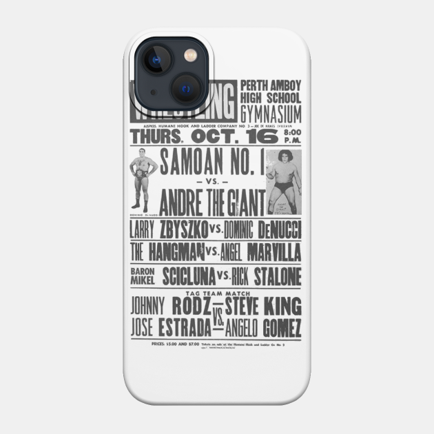 Perth Amboy High School - Pro Wrestling - Phone Case