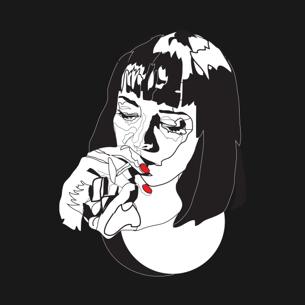 Mia Wallace - Pulp Fiction by LizzyM