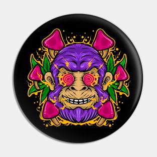 Ape trippy Pin