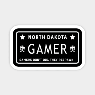 North Dakota. Gamer. Magnet