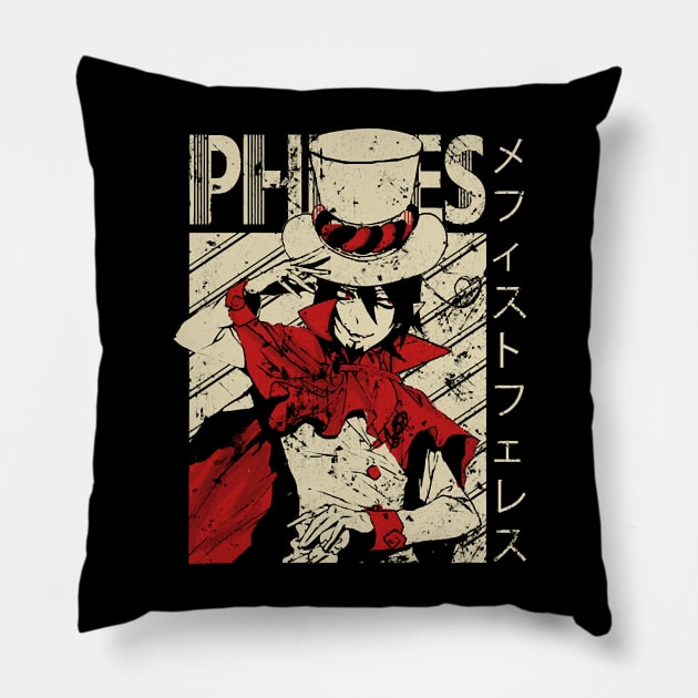 Blue exorcist For Men Womens Kids Pillow by KimberleeScomapu