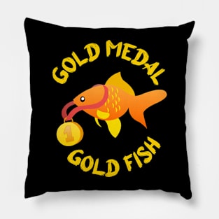 Gold Medal Gold Fish Pillow