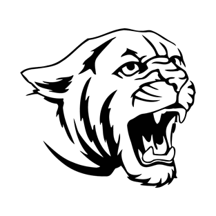 Cougar Tiger Face T-Shirt