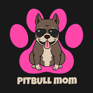 Pitbull Mom T-Shirt