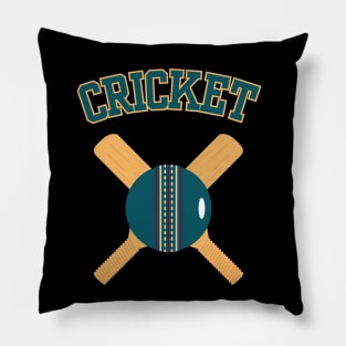 Retro Cricket Pillow