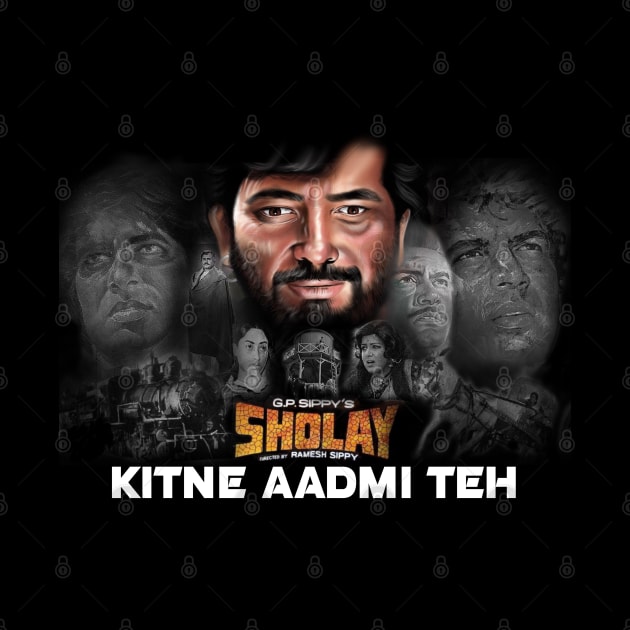 Sholay by SAN ART STUDIO 