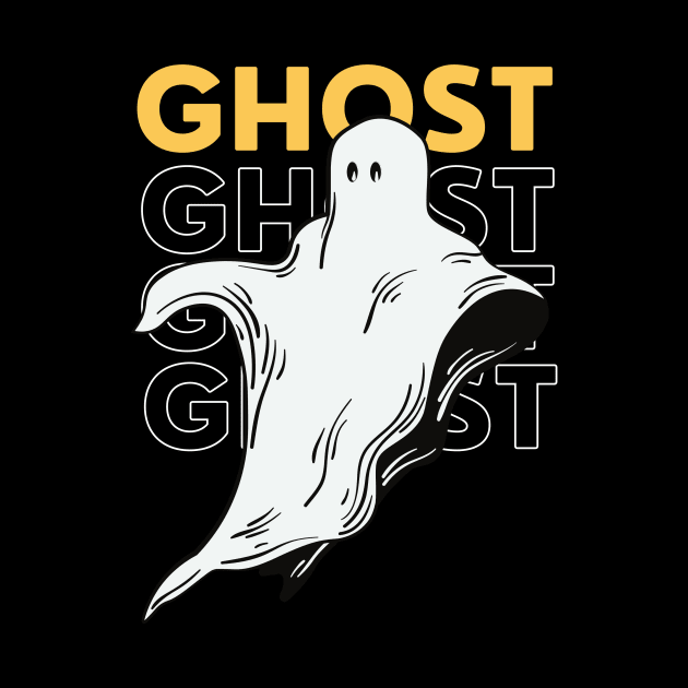 Ghost Halloween by Michael.Alexander.art