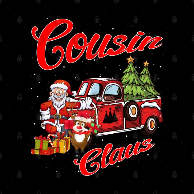 Cousin Claus Santa Car Christmas Funny Awesome Gift by intelus