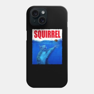 Nutty Nibblers Squirrel Samba, Tee Triumph for Wildlife Admirers Phone Case