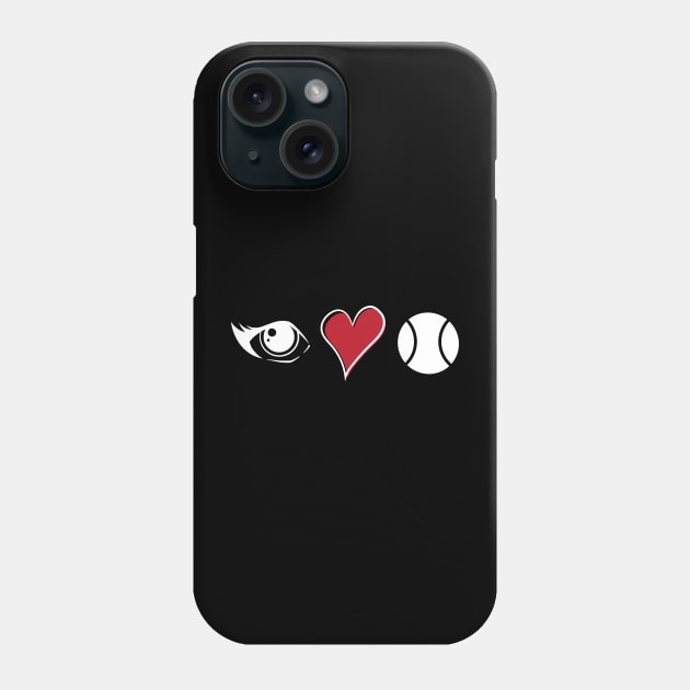 I Love Padel Phone Case by whyitsme