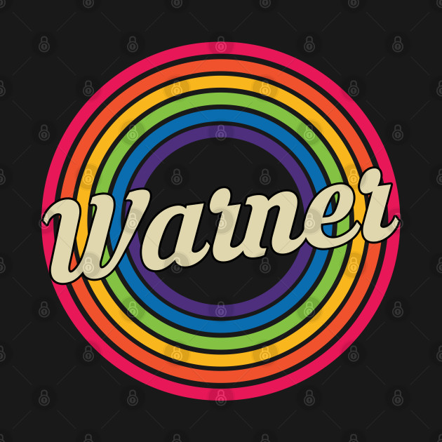 Discover Warner - Retro Rainbow Style - Warner - T-Shirt