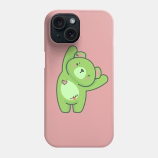 Kawaii zombie teddy bear Phone Case