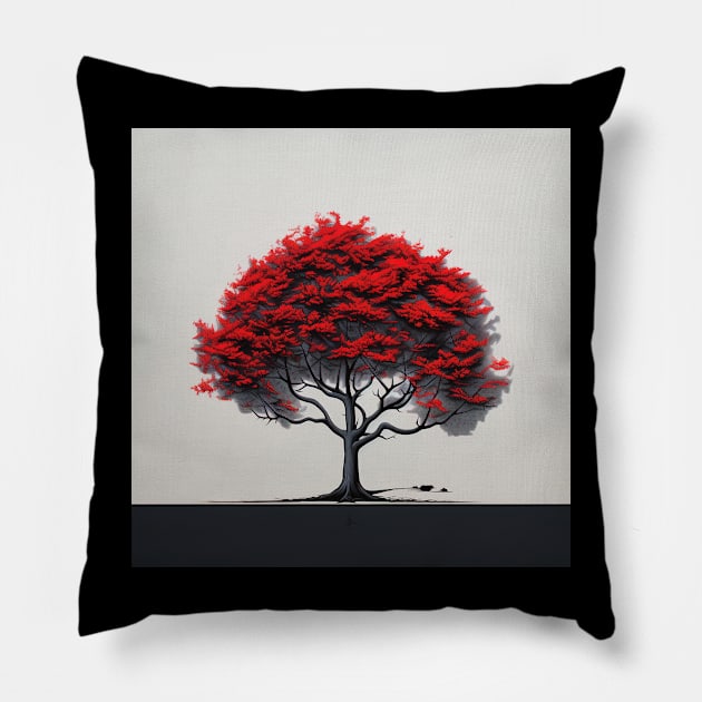 Bay tree Pillow by ComicsFactory