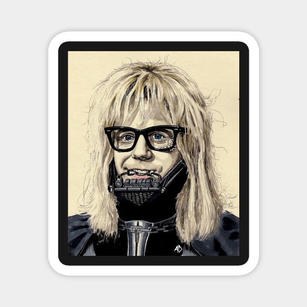 Garth Vader Magnet by BreastlySnipes