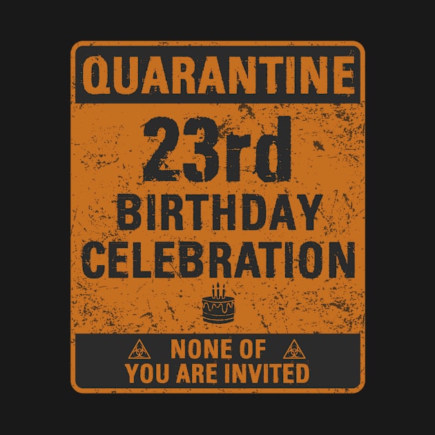 Quarantine 23rd Birthday Party Celebration by Crafts & Arts