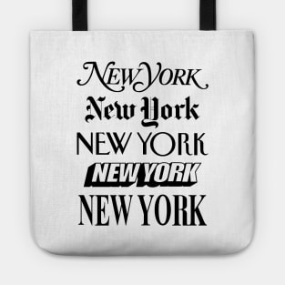 New York New York Tote