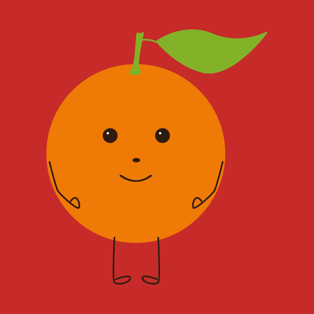 Funny orange by mborgali