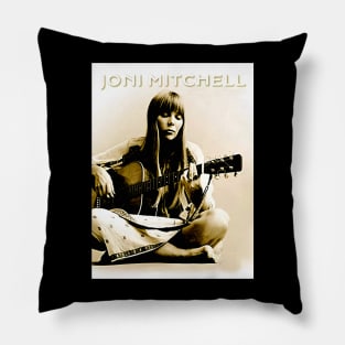 joni mitchel Pillow