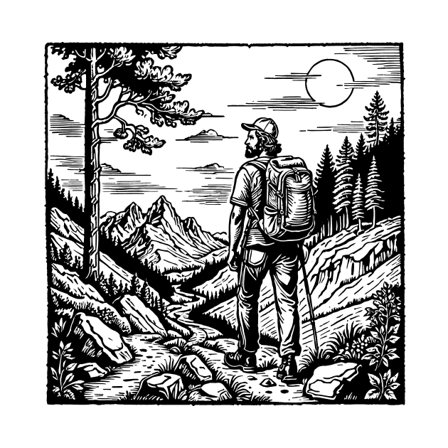 Hiker Man by Yilsi