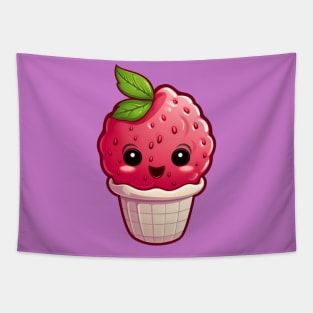 raspberry ice cream Tapestry