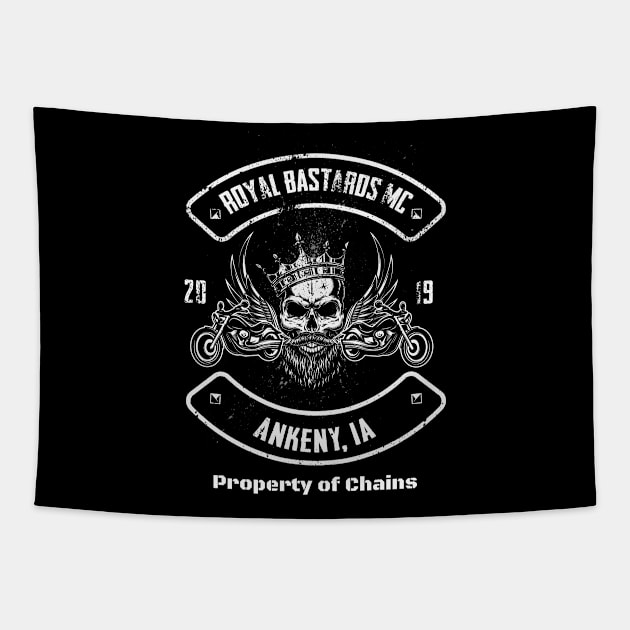 Property of Chains Tapestry by Author Kristine Allen Merchandise