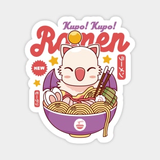 Moogle Kupo Ramen Magnet