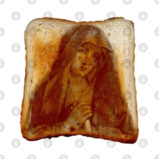 Virgin Mary On Toast by blueversion